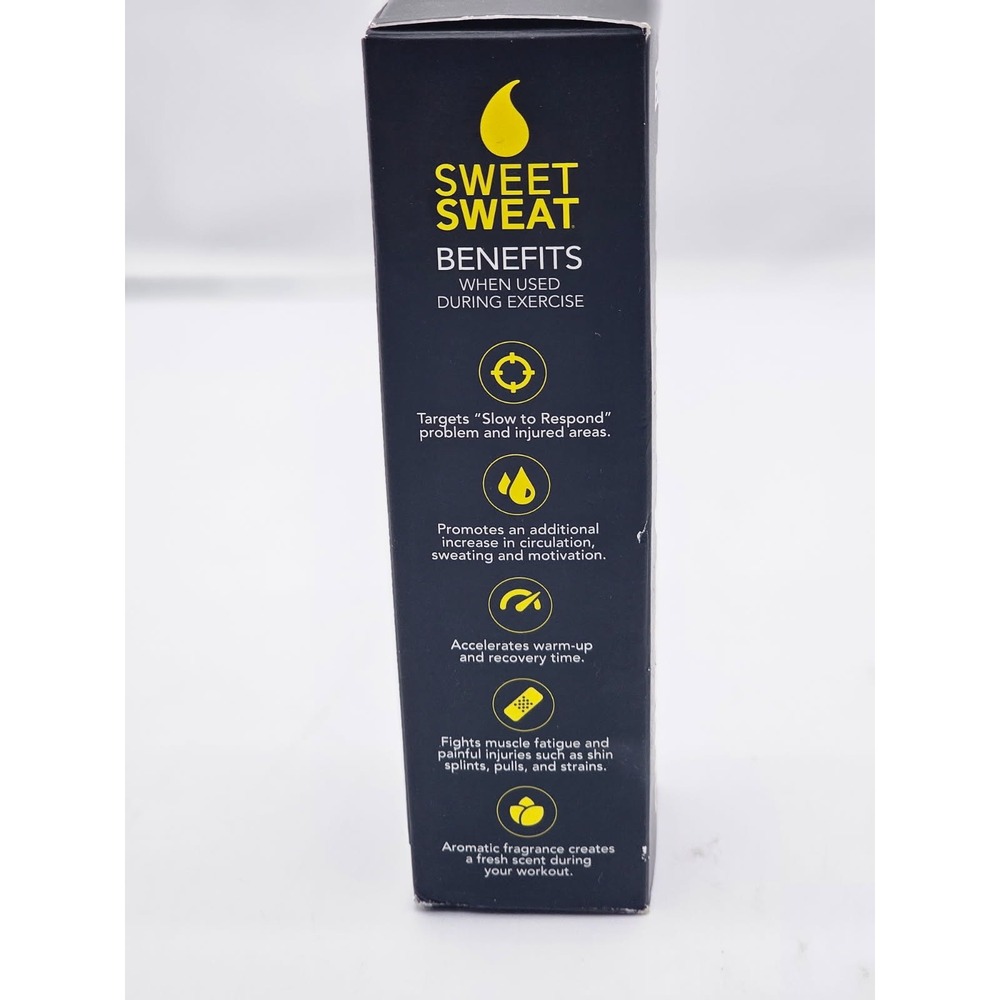 Sports Research Sweet Sweat Workout Enhancer Unisex 6.4oz Stick New Topical Gel - Picture 4 of 6